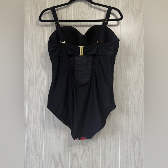 Swimsuits for All Women's Size 12 Ruched Underwire One Piece Swimsuit LNC - Picture 7 of 8